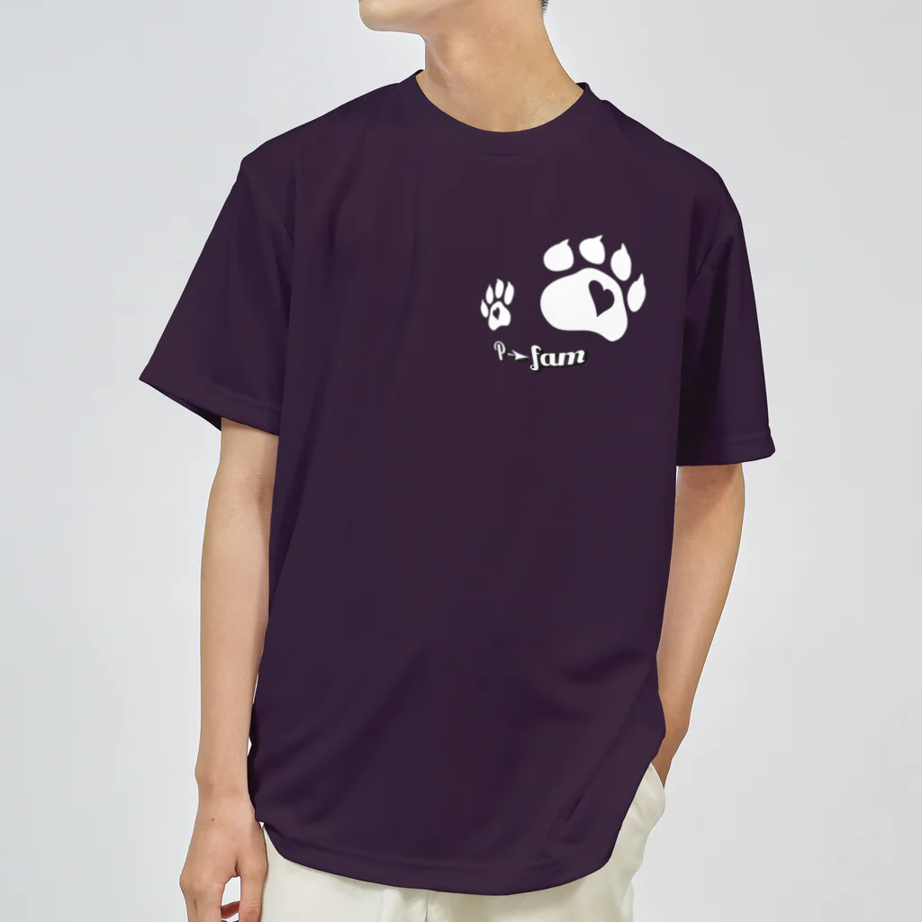 P➛fam.comのP➛KUMAちゃん(メタボＶｅｒ．) ドライTシャツ