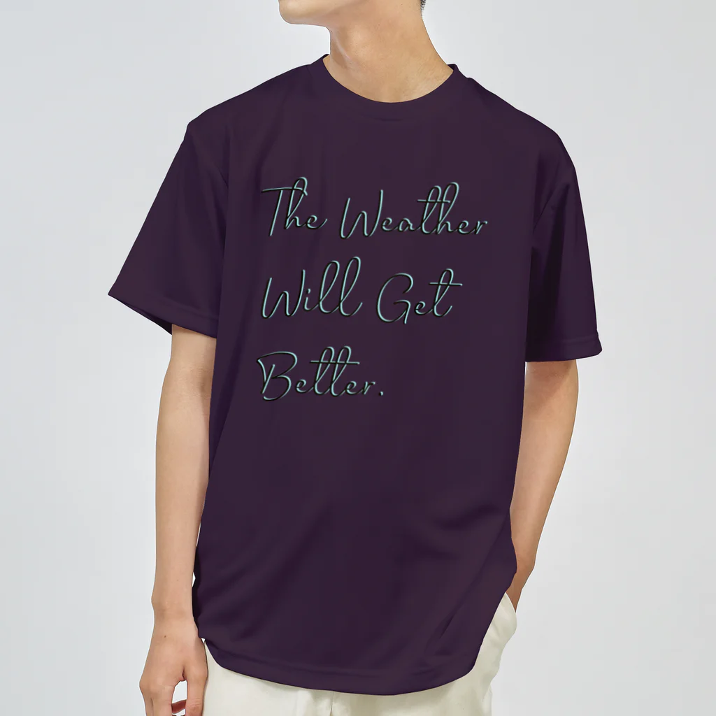 PiZakkuのThe Weather ドライTシャツ