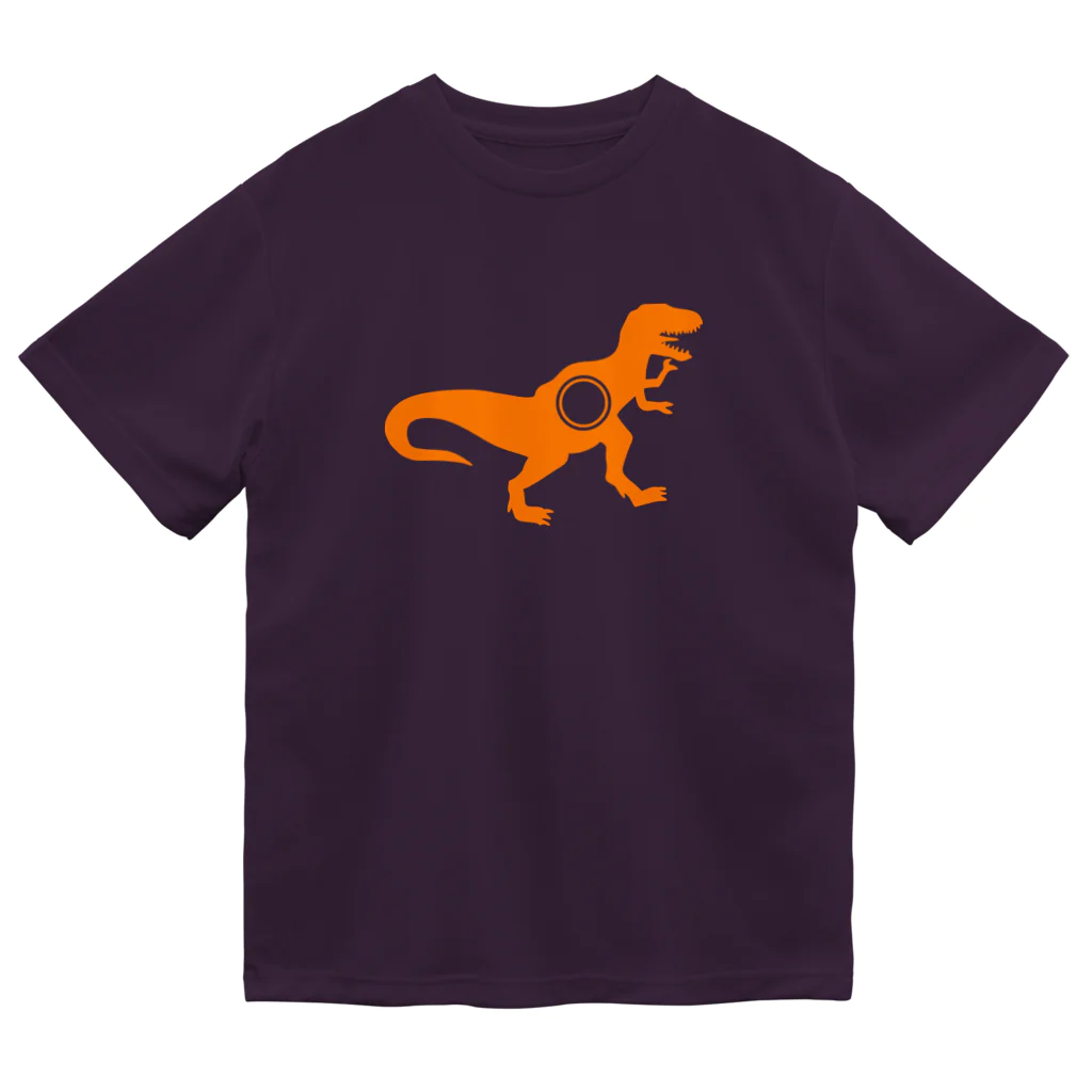 MELLOW-MELLOWのDinosaurs monogram2 ドライTシャツ