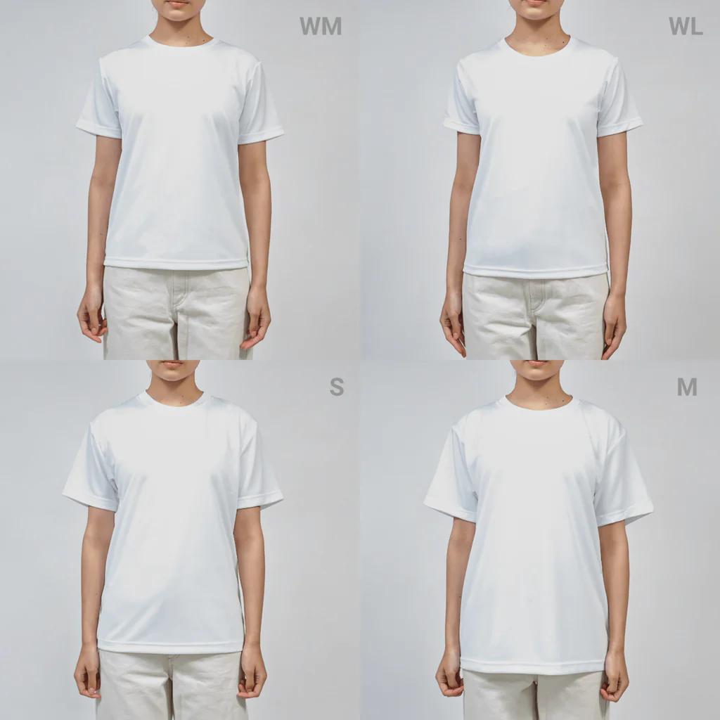 柔術のTシャツ屋のサドル【白文字】 ドライTシャツ