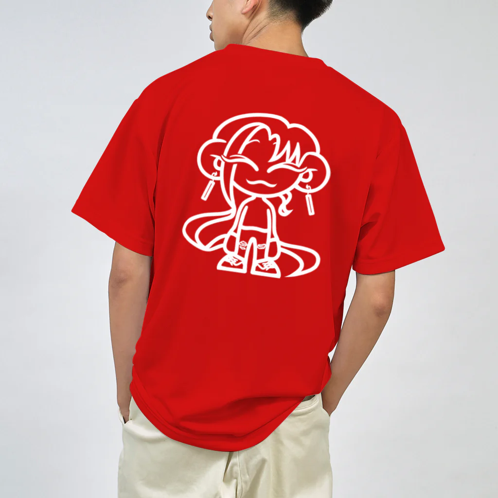 ZAKIWOMISEのちいちゃリュウ ドライTシャツ