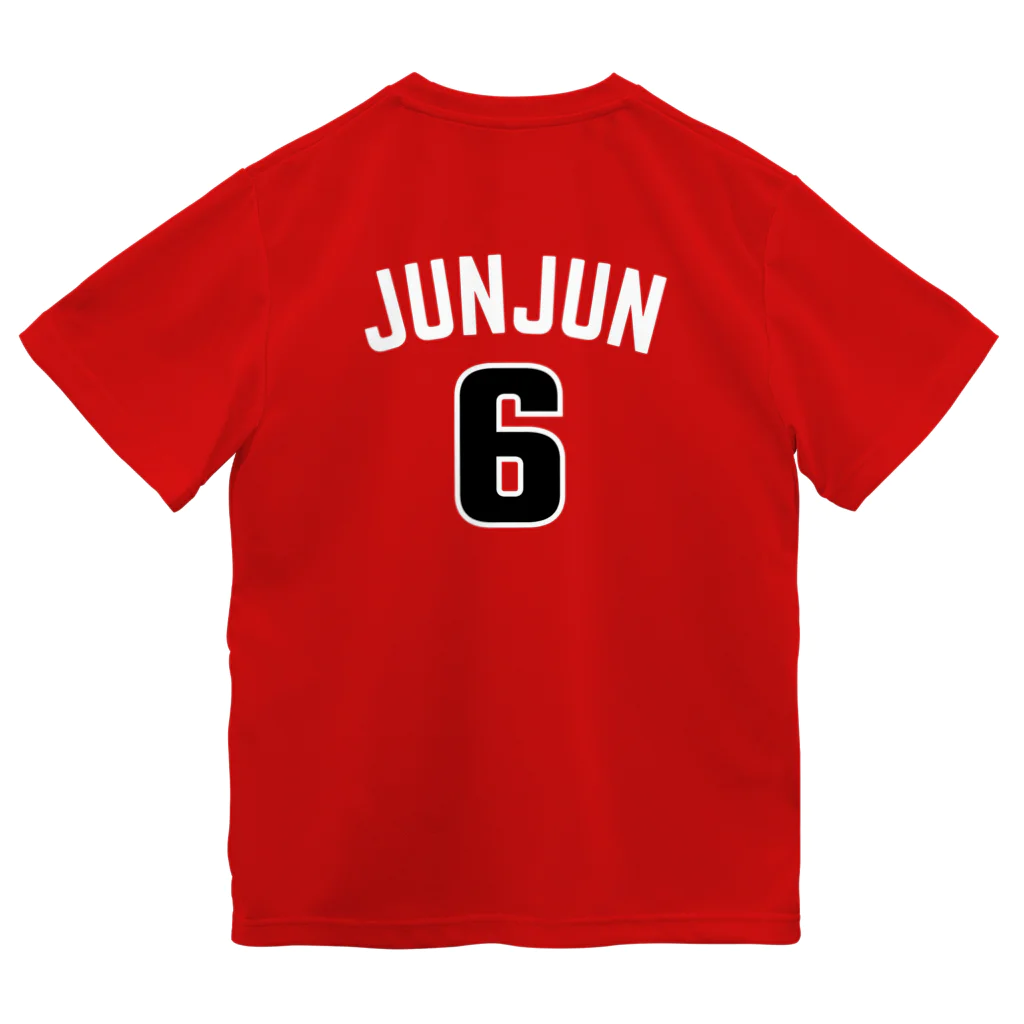 早朝シューティング部&JUNJUNプロデューストアのSouChou JUNJUN Chicago ドライTシャツ