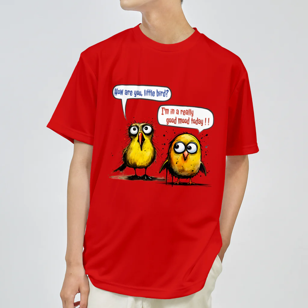 sadakkoの"How are you, little bird?" ドライTシャツ