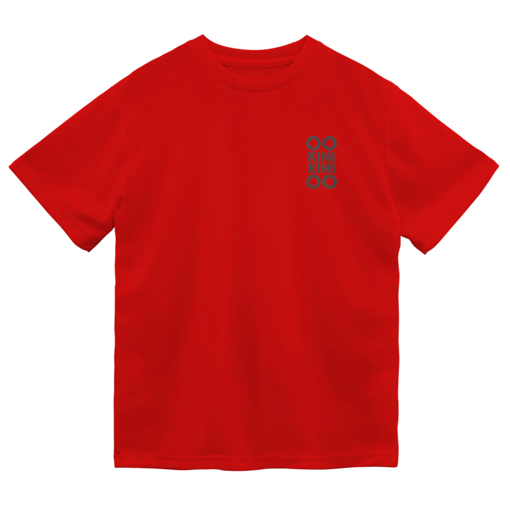 KYOTOSSのOOKINI GRAY Dry T-shirt ドライTシャツ