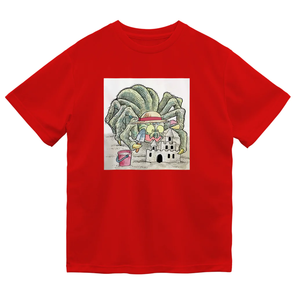 乱坊倶楽部ー妖怪部屋の妖怪　土蜘蛛 Dry T-Shirt