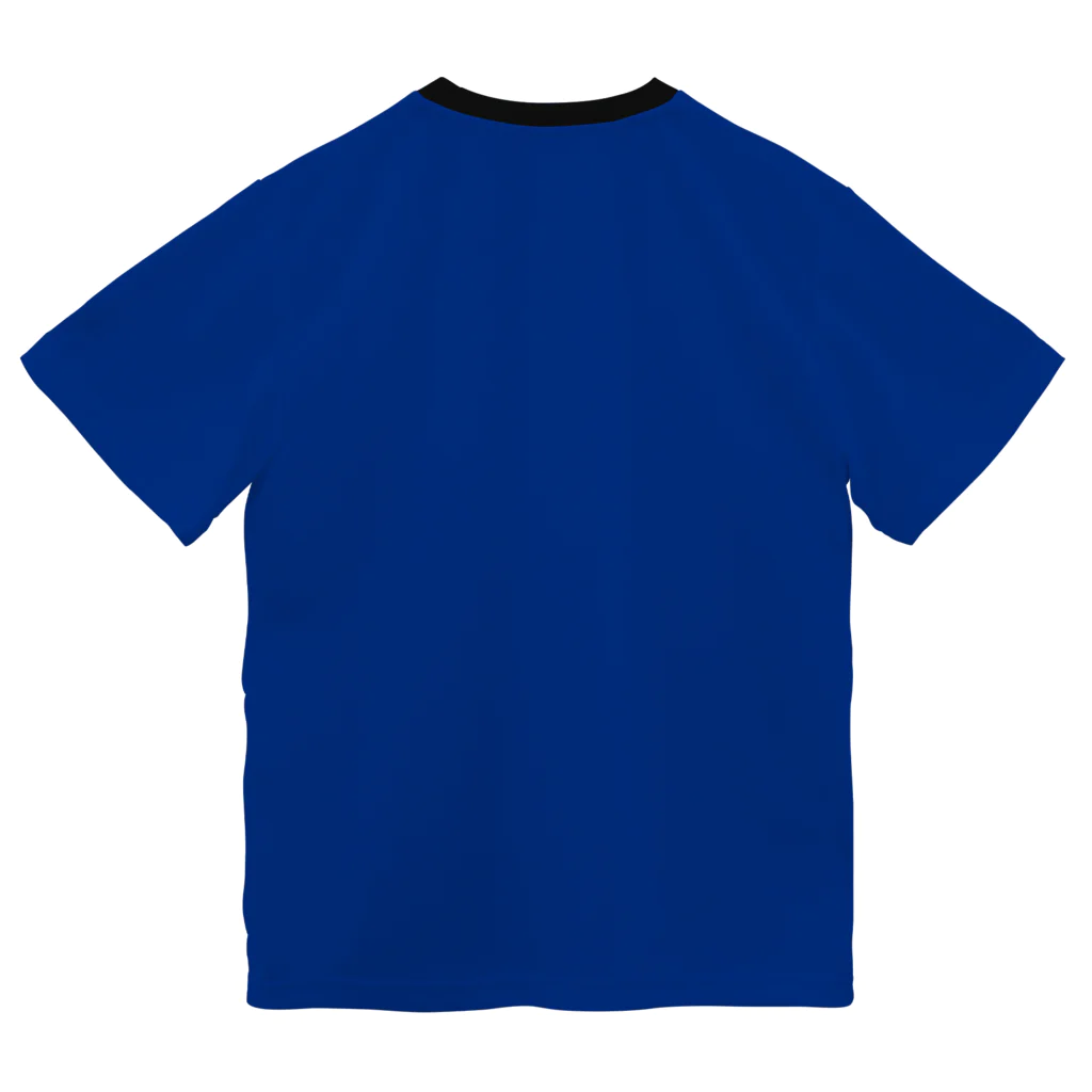 LalaHangeulのハングルぐるぐる　ブラック &オレンジ Dry T-Shirt