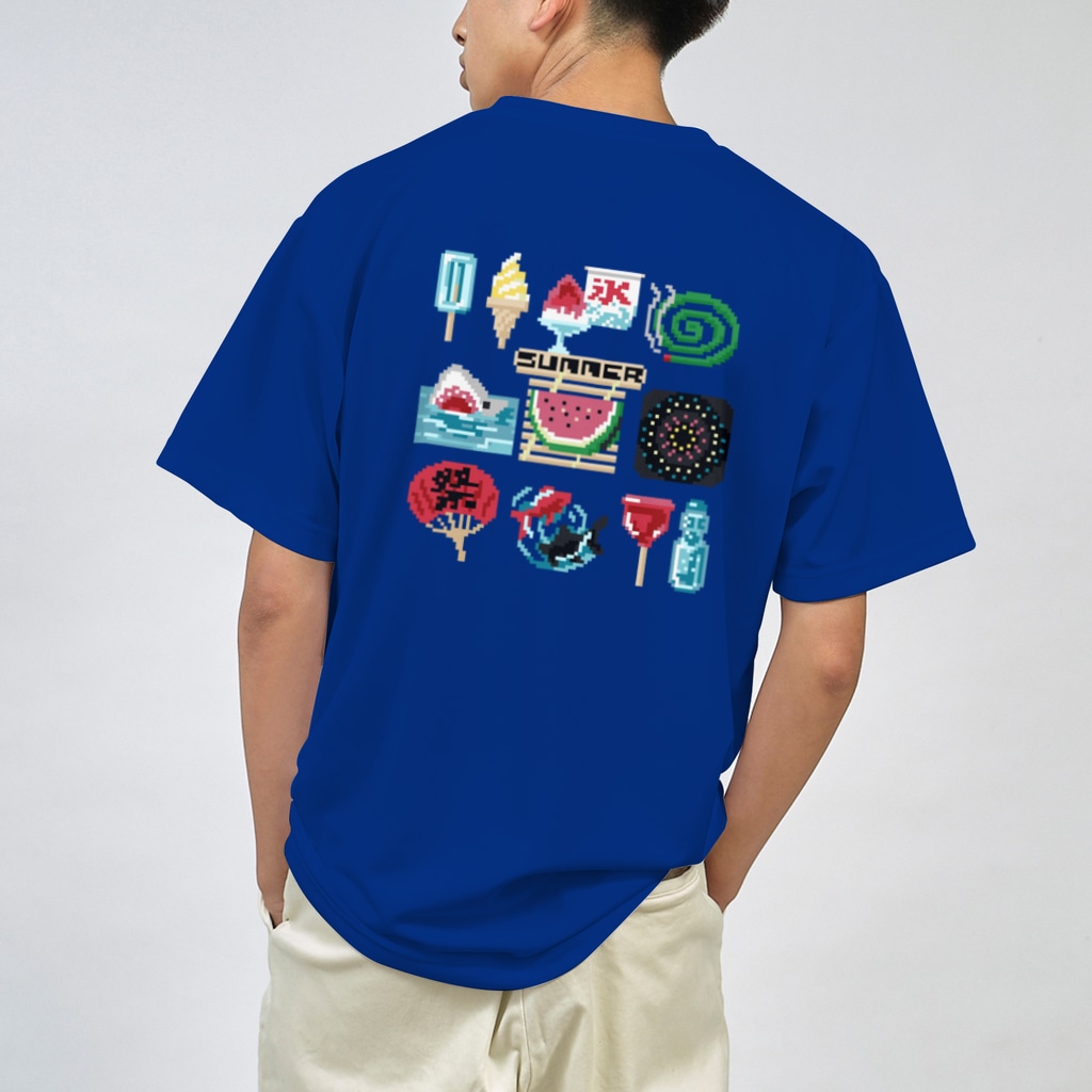 すとろべりーガムFactoryの【バックプリント】 ドットSummer Dry T-Shirt