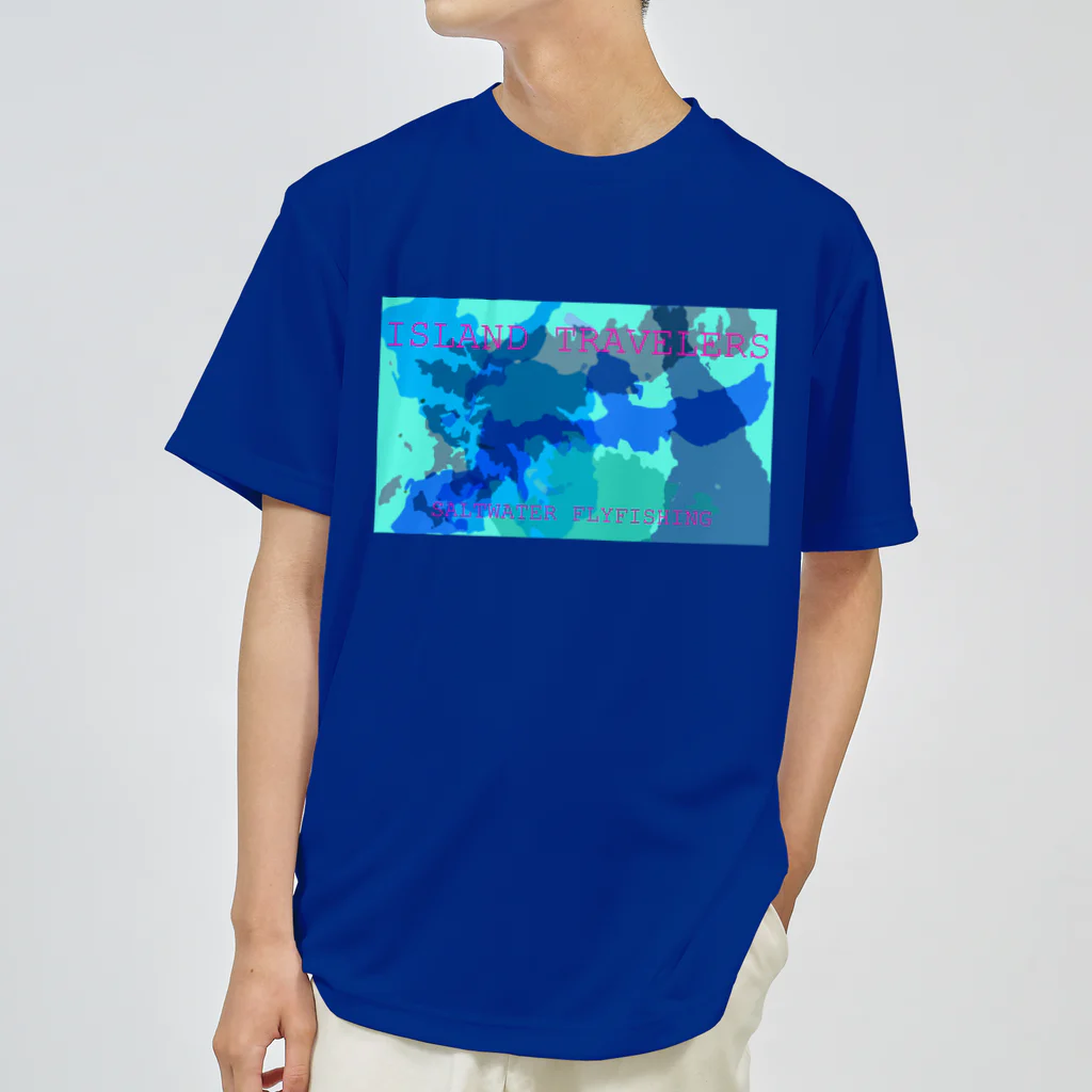 tidepoolの島カモdesign ドライTシャツ