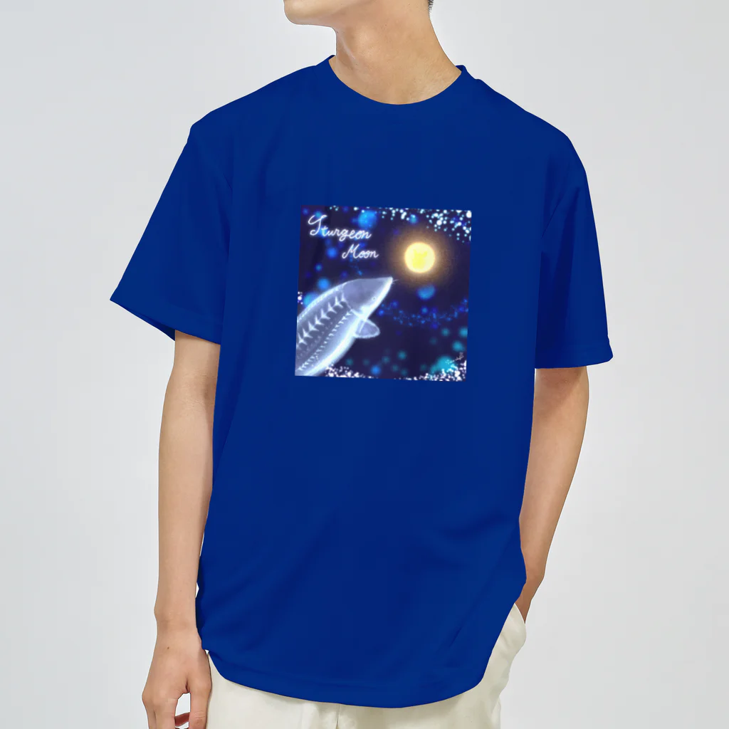 どるちぇ＊うさぎの8月《Moonシリーズ》＊Sturgeon Moon＊ ドライTシャツ