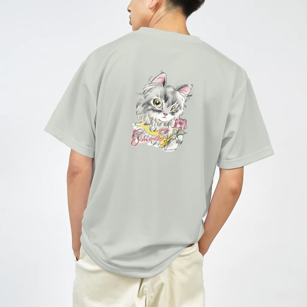 猫のきぬくんのお店のエマ姫 ドライTシャツ