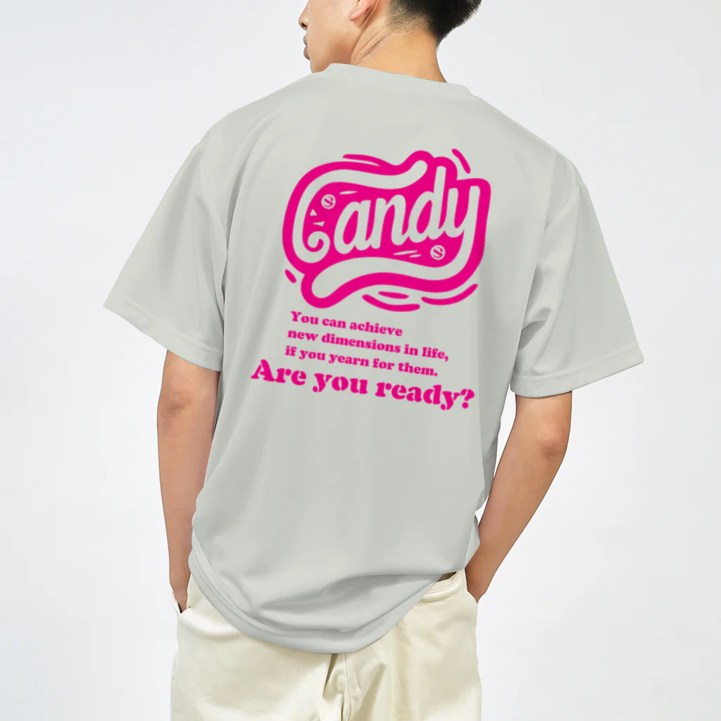 C.A.N.D.YのSPORTS CANDY-new dimension ドライTシャツ
