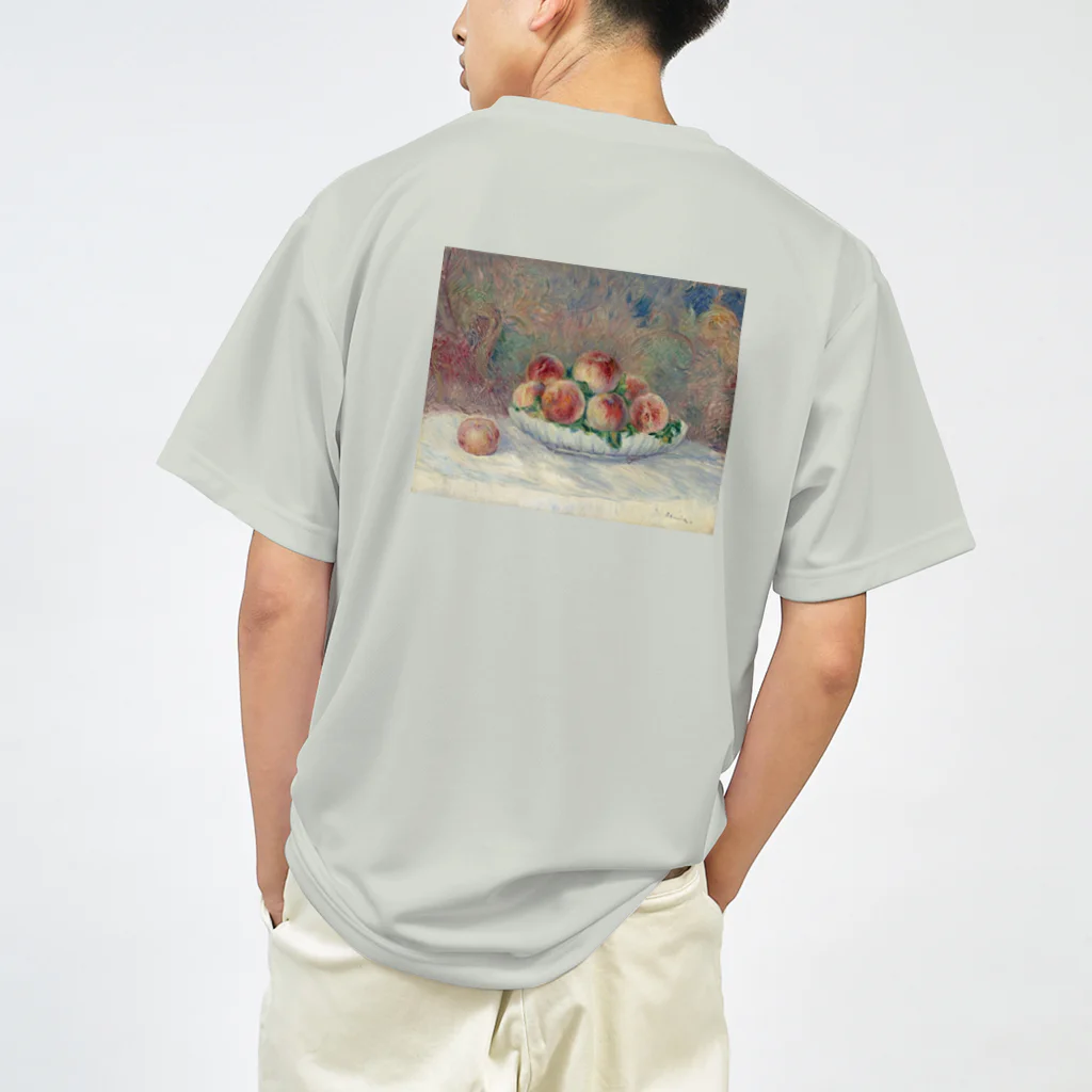 アートTシャツ 名画グッズのルノワール ｢桃 ｣ Dry T-Shirt