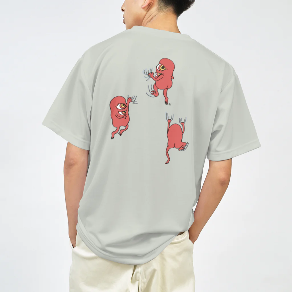 杜の魚のついてますよ！（小めんめ） Dry T-Shirt