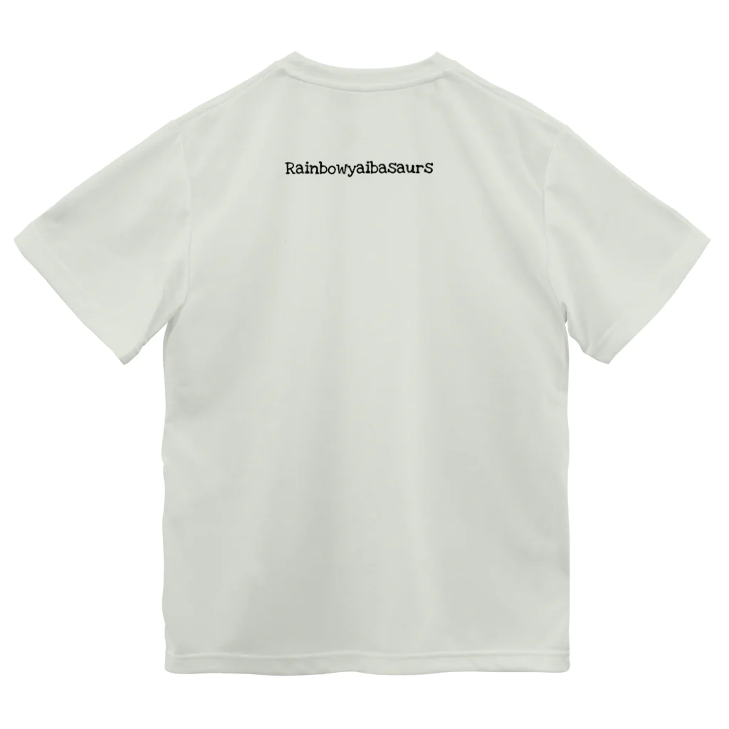 three treesのレインボーヤイバザウルス Dry T-Shirt