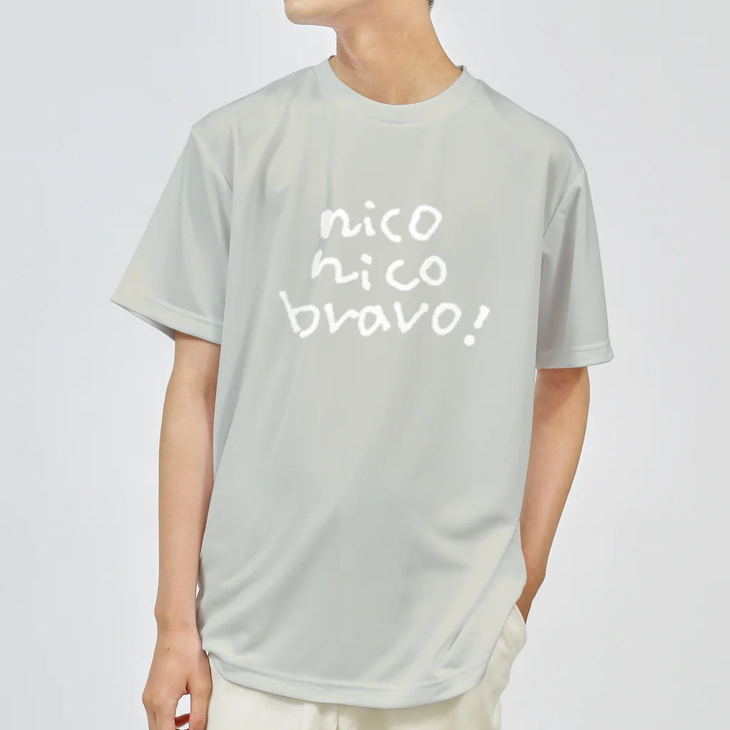 tarntoneのnico-nico-bravo! ブラボー・WH Dry T-Shirt