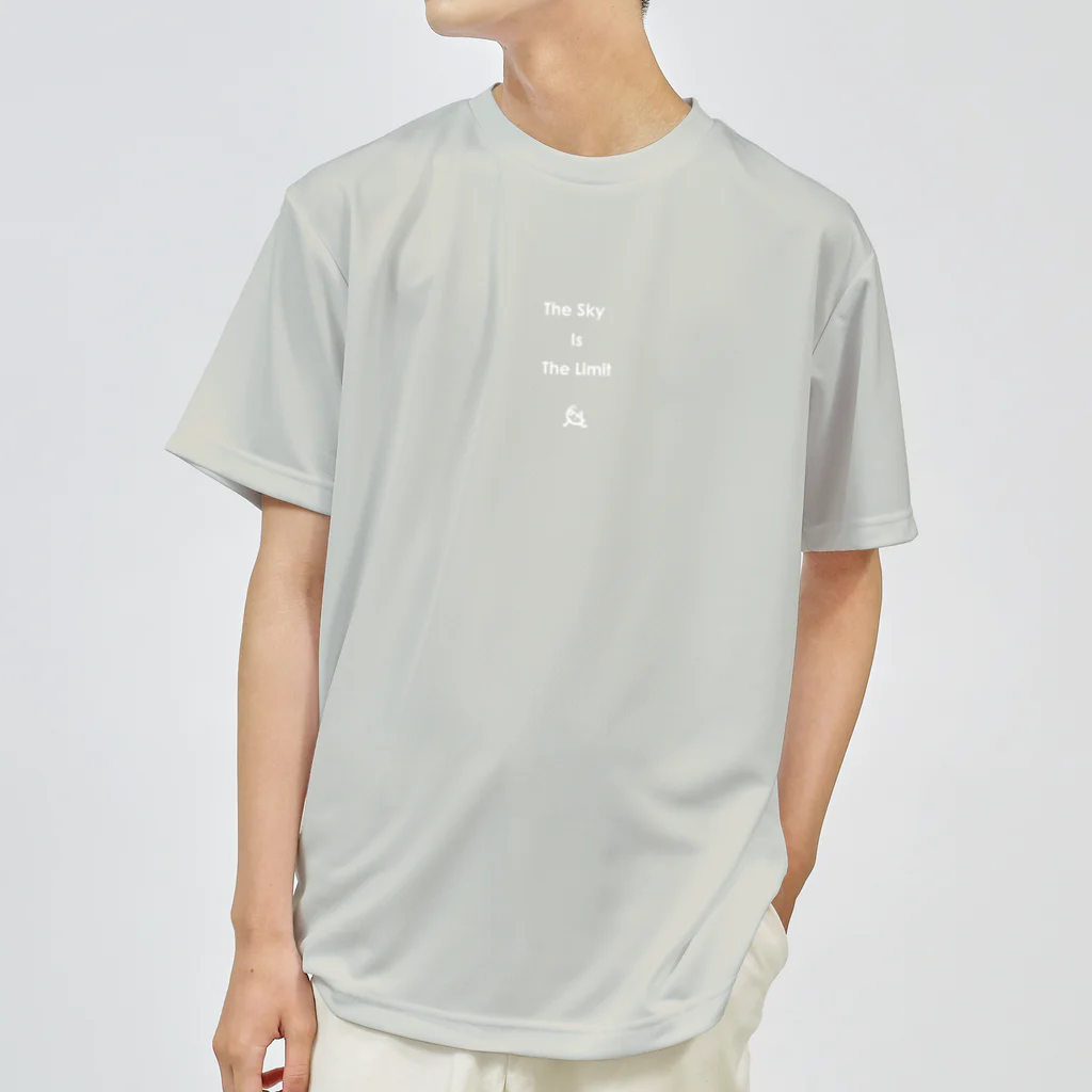 雷堂の白バッタTシャツ ドライTシャツ