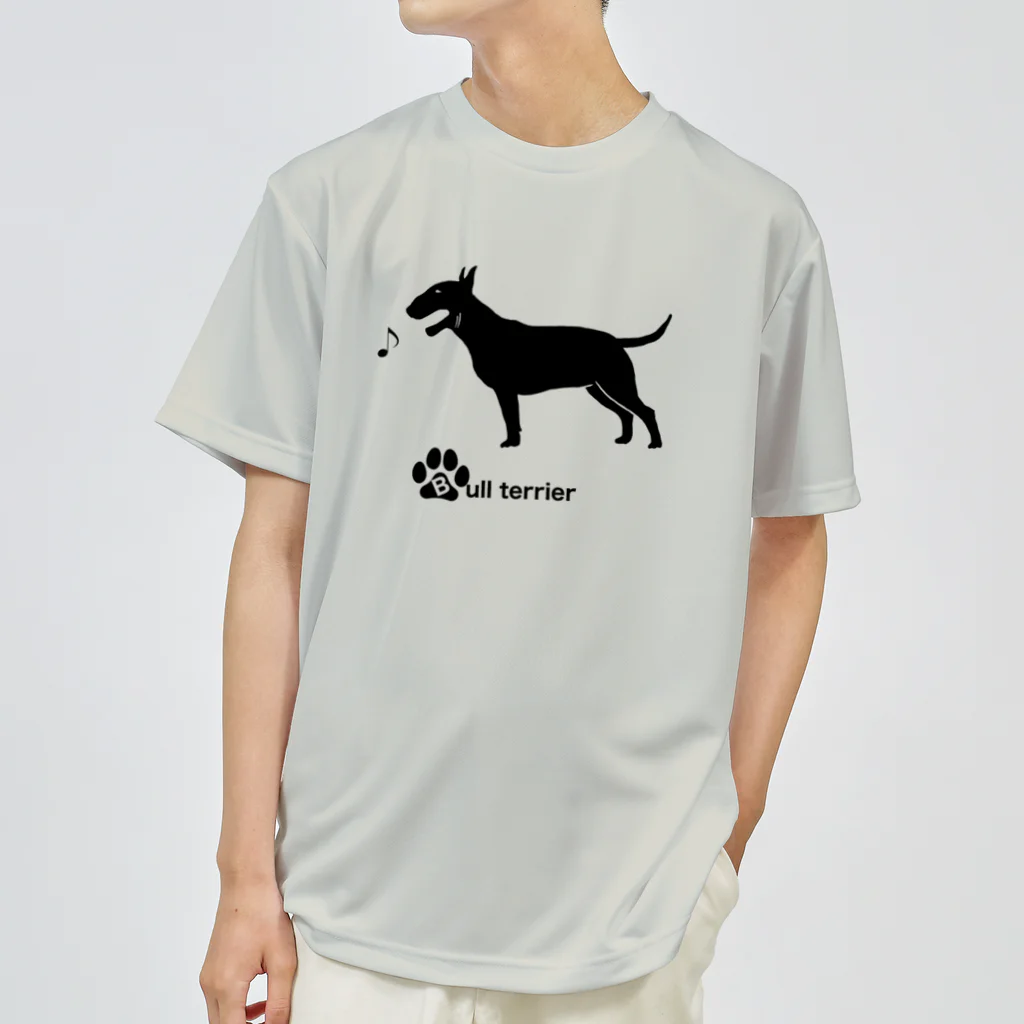 bow and arrow のブルテリア Dry T-Shirt