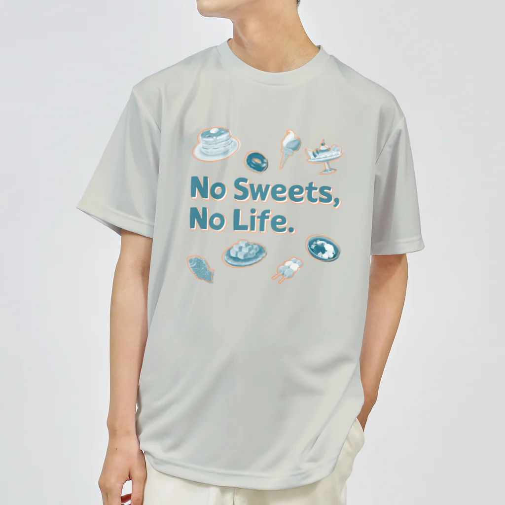 SU-KUのNo Sweets,No Life.Ⅱ ドライTシャツ