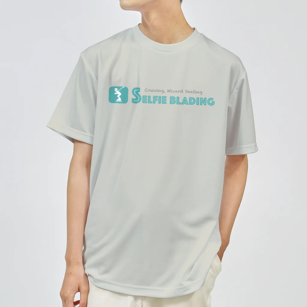 Selfie Blading Shopのロゴバージョン ドライTシャツ