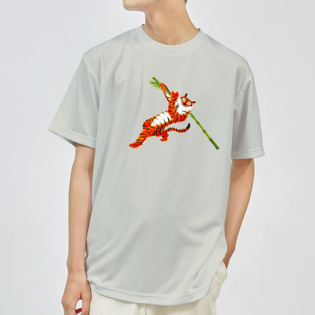 segasworksの功夫のトラちゃん（酔棍） Dry T-Shirt