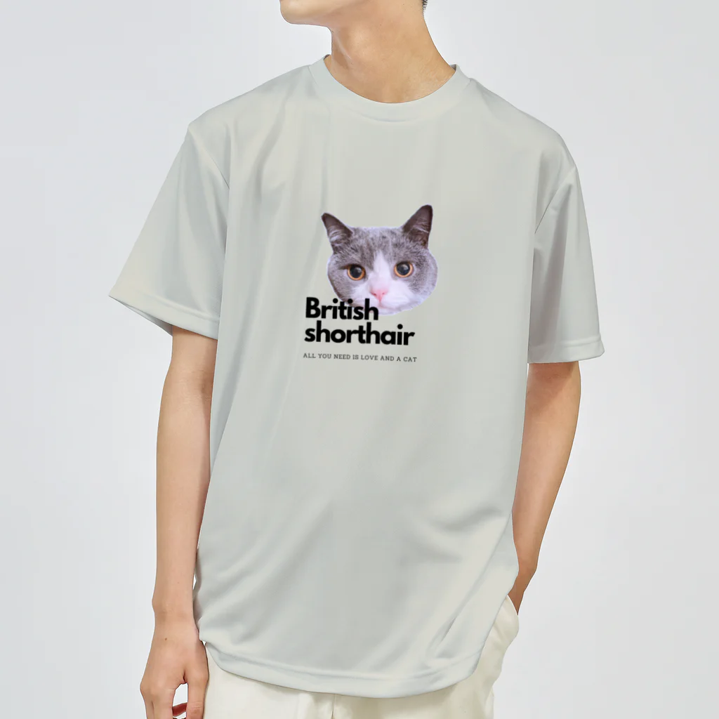 leoncatのBritish Love ドライTシャツ