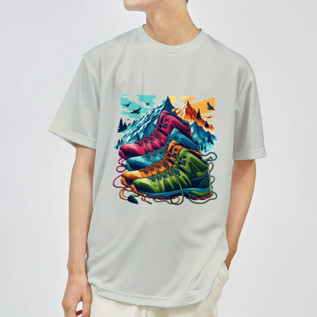 Forêt de Renardsの山の相棒 Dry T-Shirt