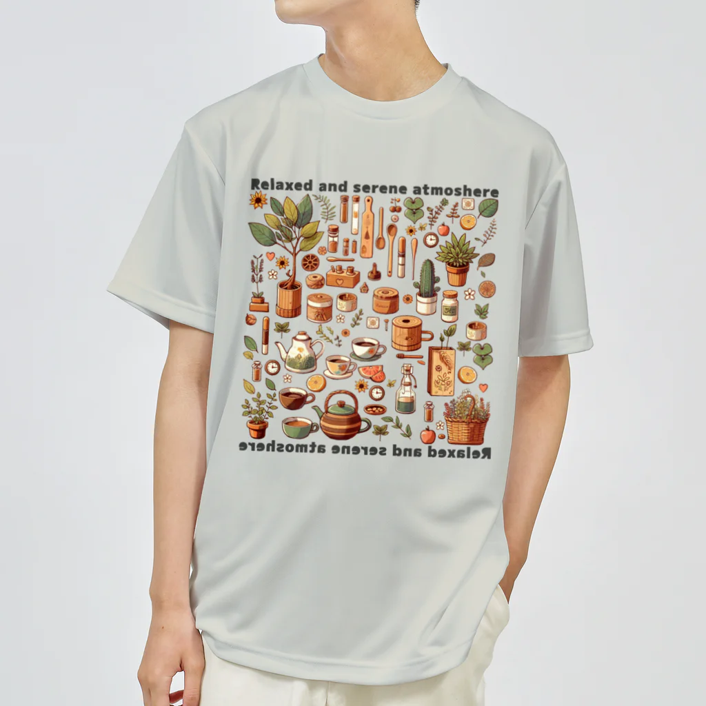 nekosenshiのごちゃごちゃカフェ小物 ドライTシャツ