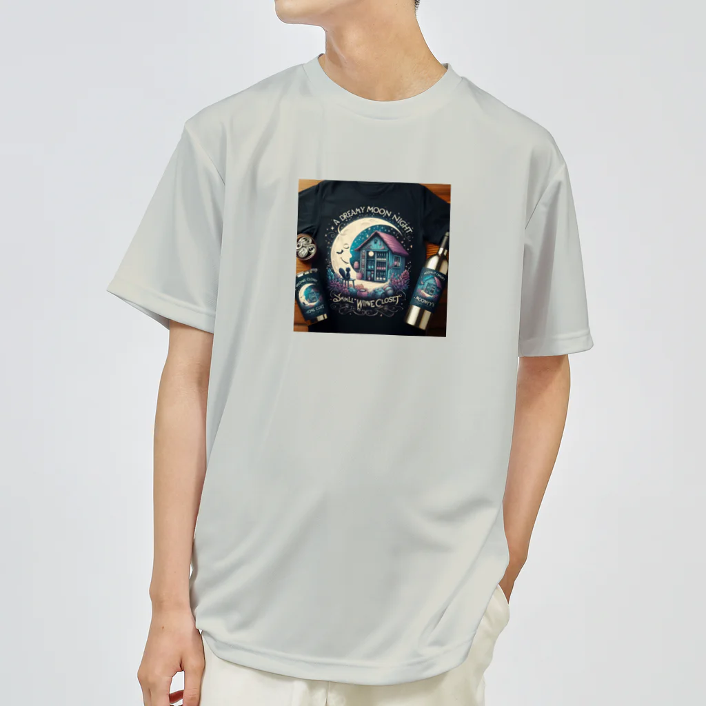 MOONY'S Wine ClosetのA Dreamy moon night ドライTシャツ