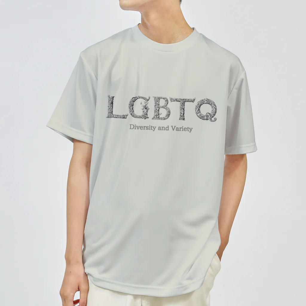 AwagoModeのLGBTQ　Type1 (6) Dry T-Shirt