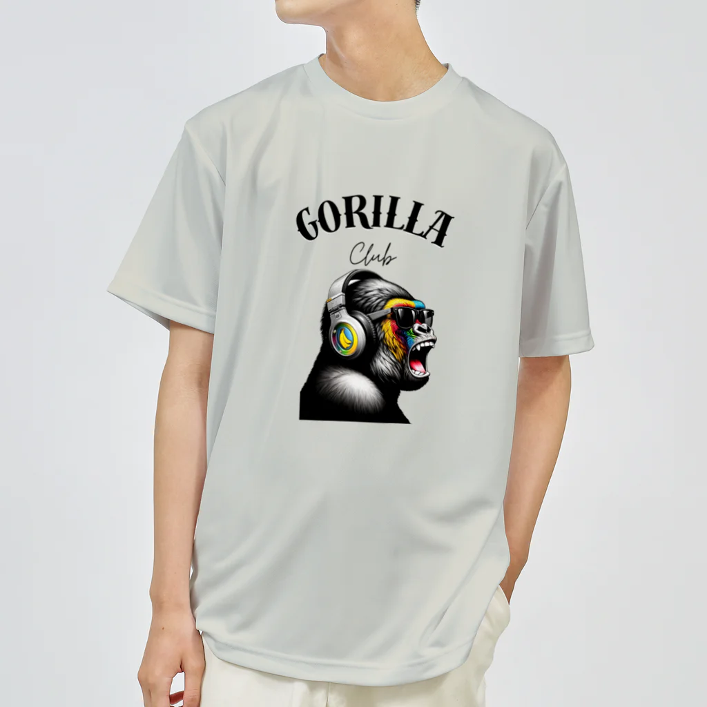 GORILLA_CLUBのノリノリゴリー Dry T-Shirt