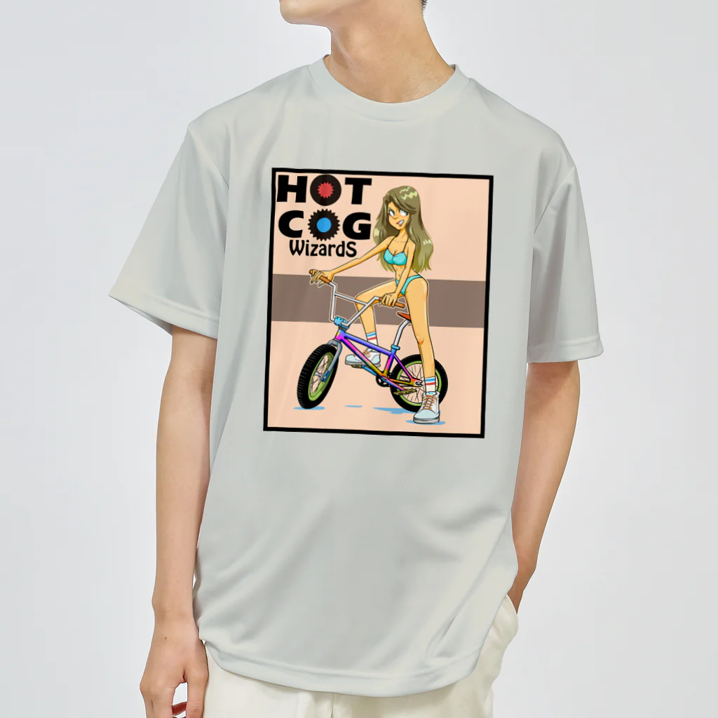 nidan-illustrationのHOT COG ドライTシャツ