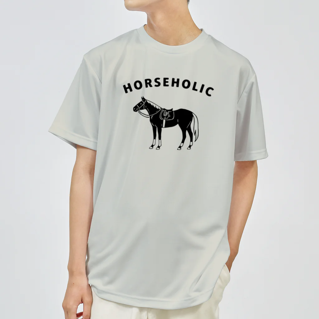 PipopapotanのHORSEHOLIC ウマホリック 馬術 ドライTシャツ
