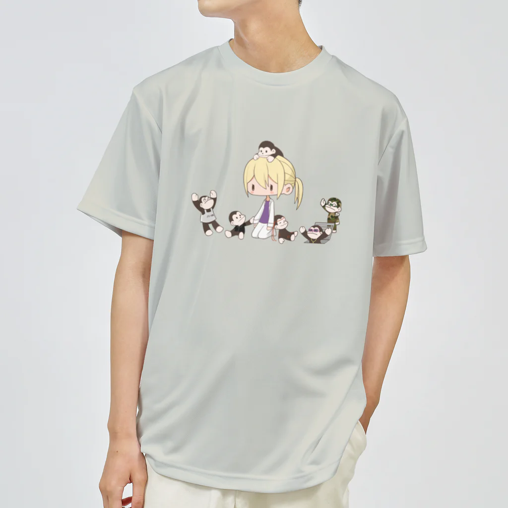 サリーの店 - Officialのゴリラくんとサリーシリーズ【書き下ろし】 ドライTシャツ