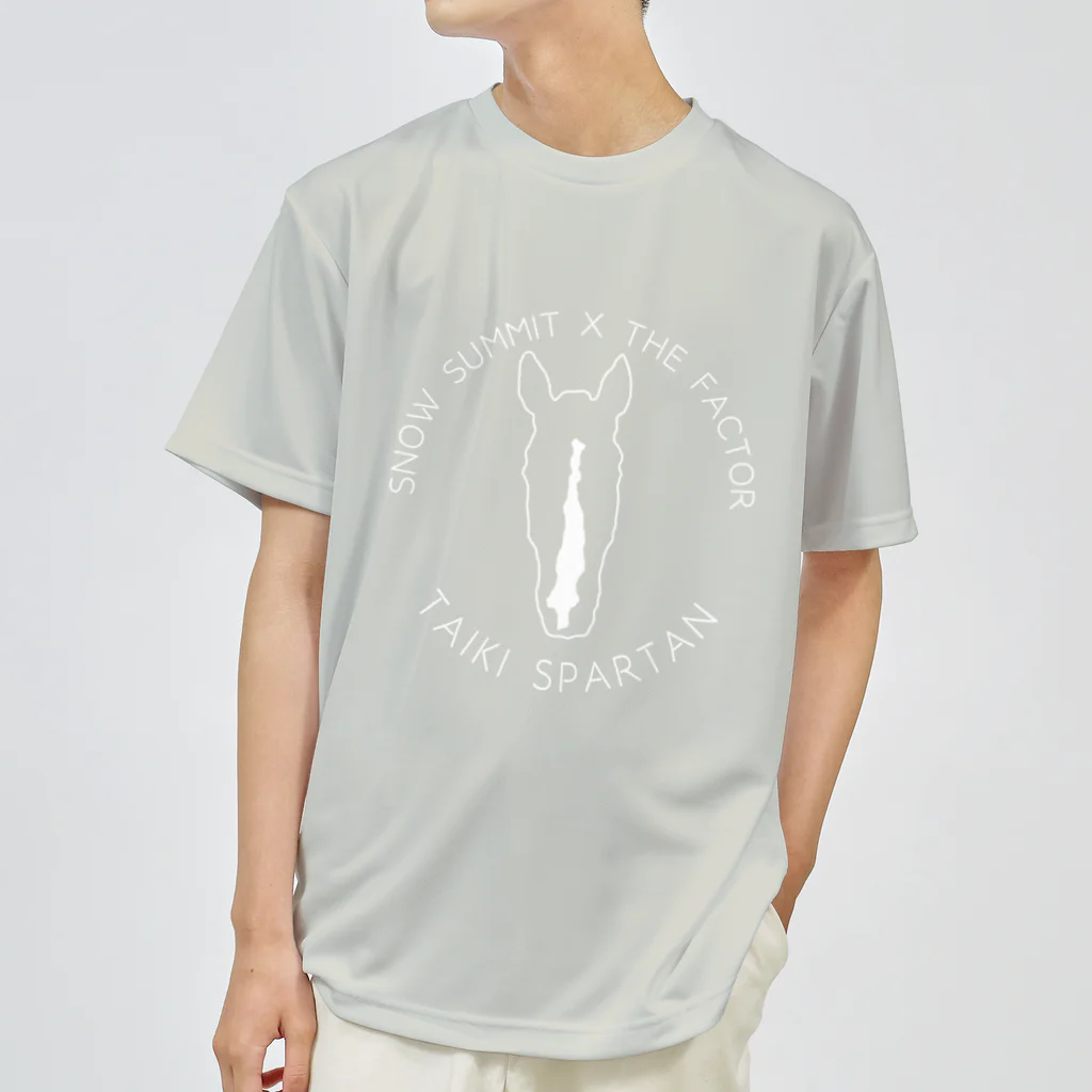 TaikiRacingClubShopのmarulogo【SPA】siro ドライTシャツ