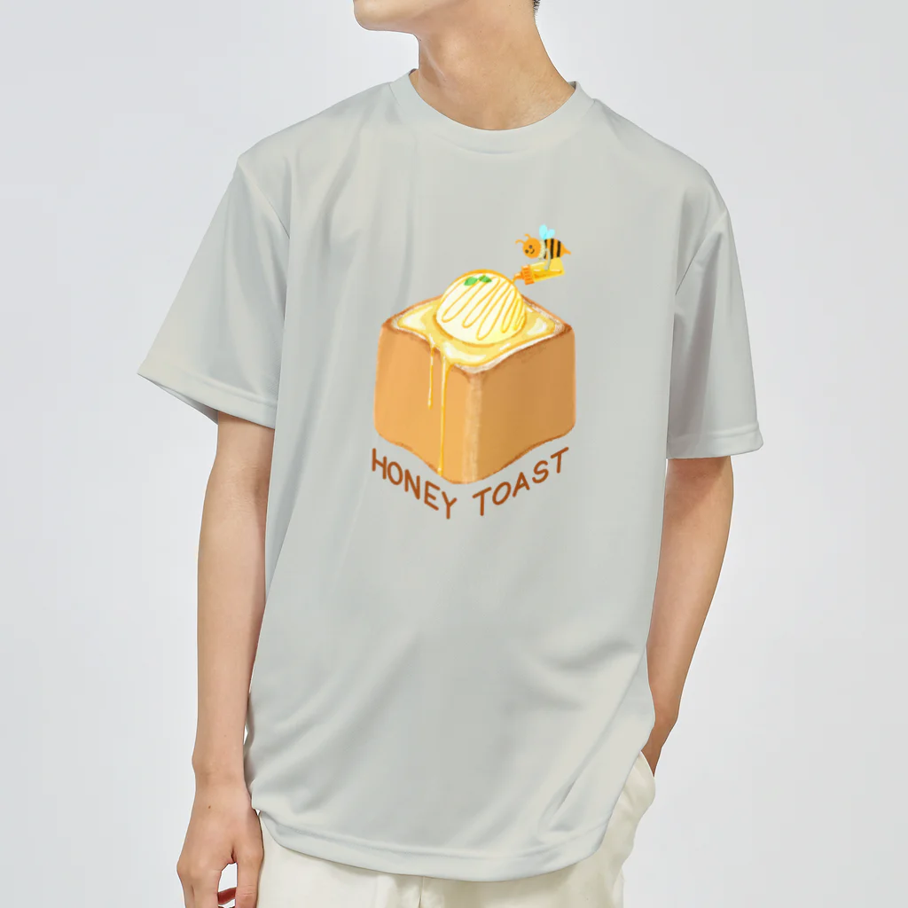 スロータイプ書店 Slowtype BooksのHONEY TOAST ハニートースト 247 ドライTシャツ