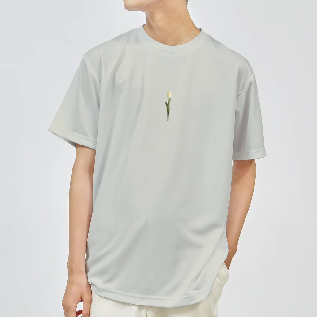 rilybiiのcream tulip Dry T-Shirt