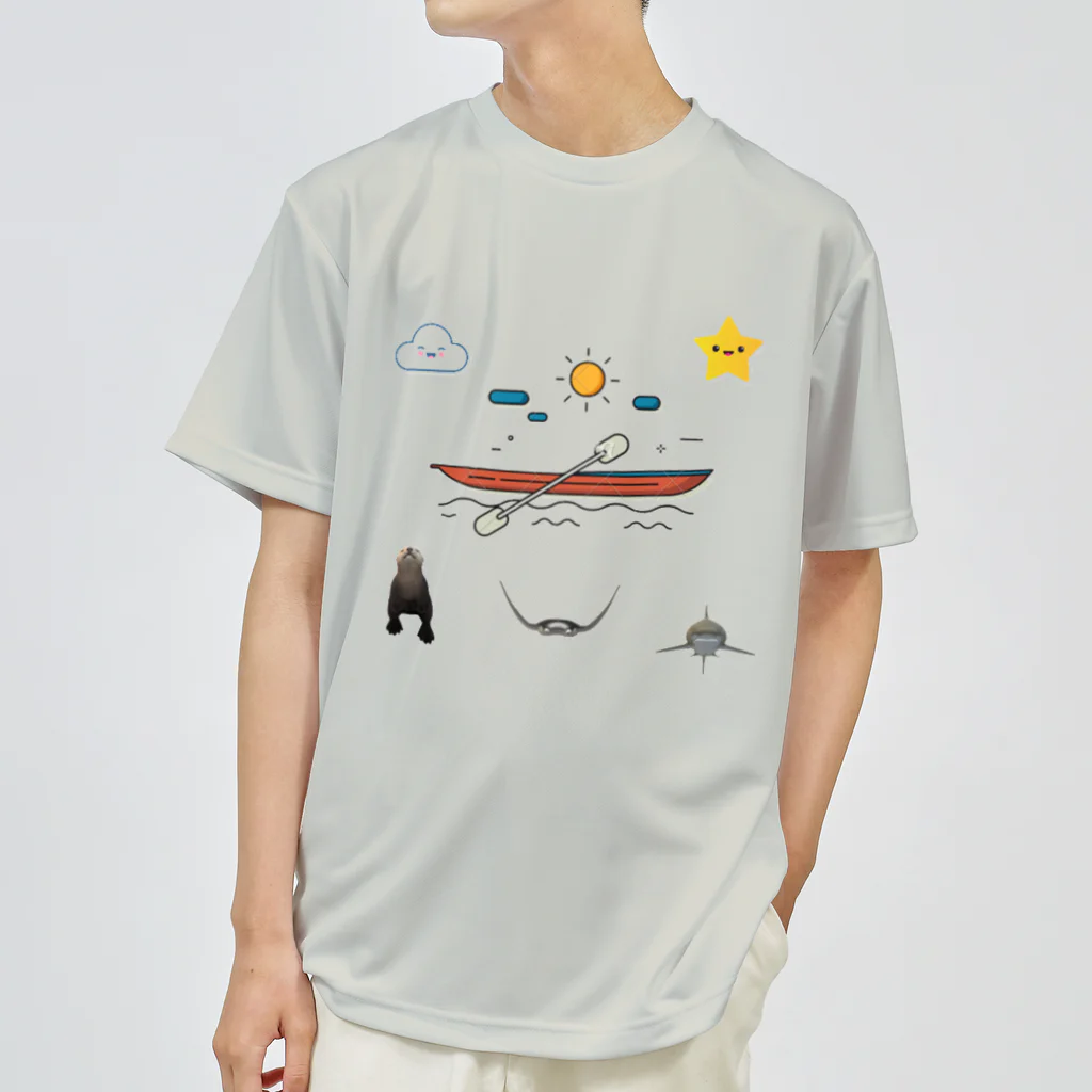 SUZURIの海で遊ぼう　ドライTシャツ Dry T-Shirt