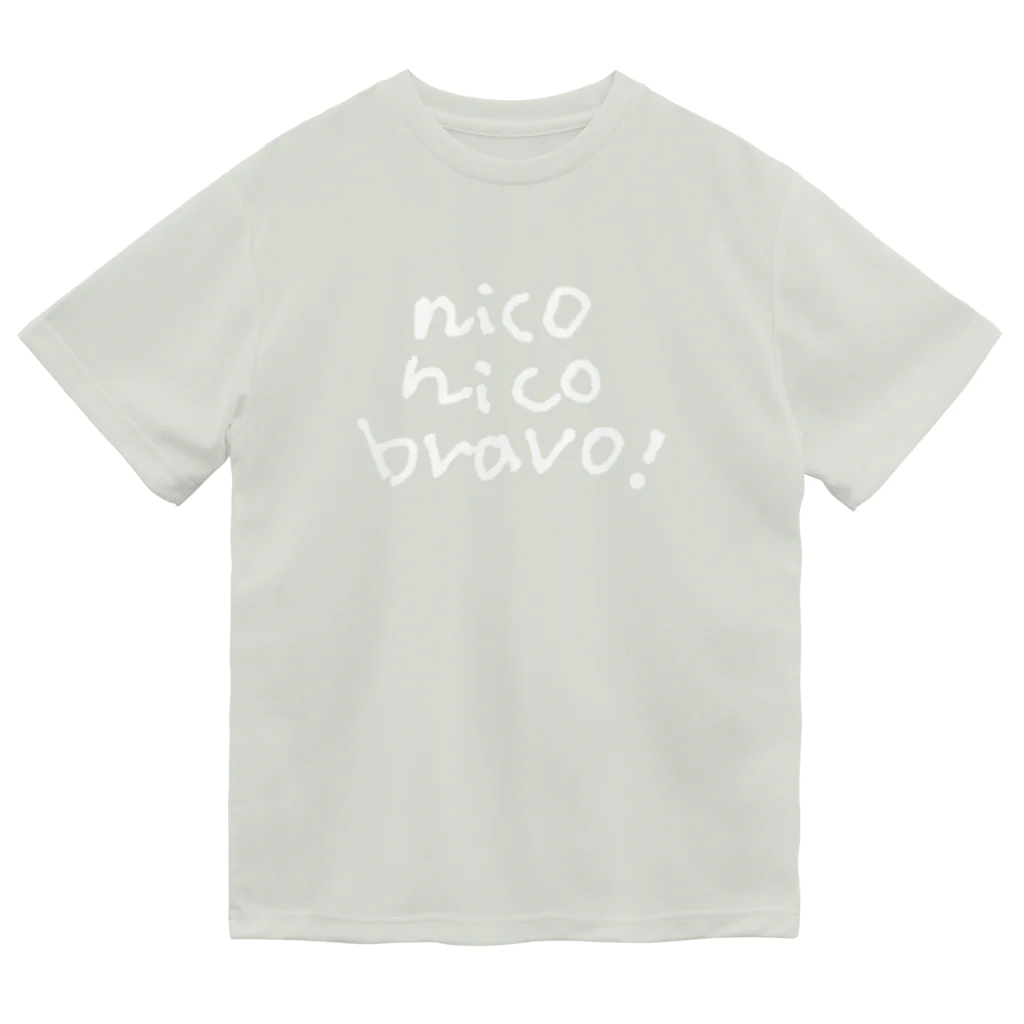 tarntoneのnico-nico-bravo! ブラボー・WH ドライTシャツ