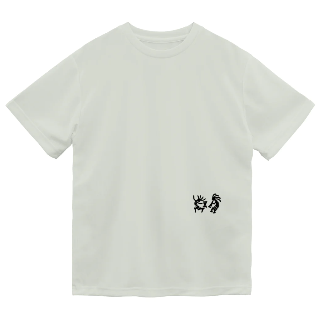 swellのココペリハンド(表裏プリント) ドライTシャツ