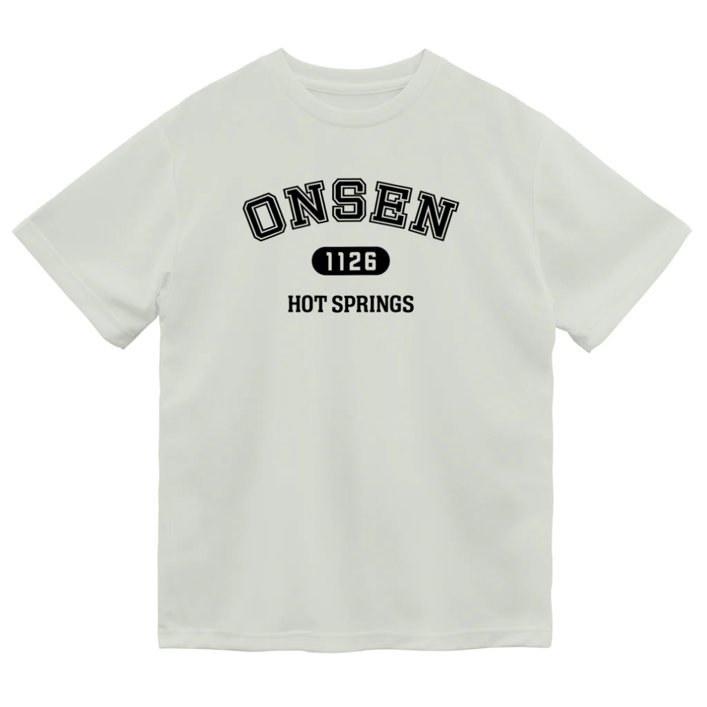 kg_shopのONSEN (ブラック) Dry T-Shirt