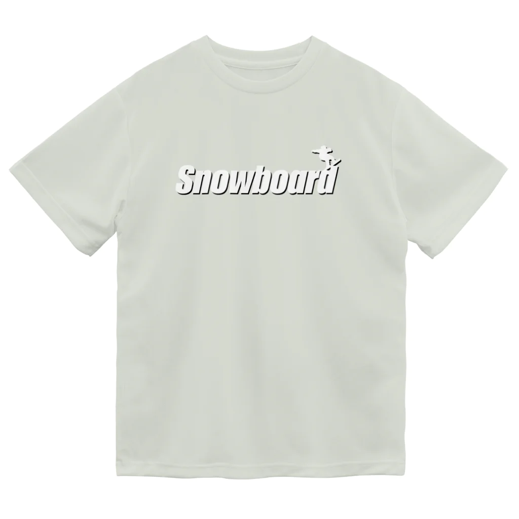 おもしろいTシャツ屋さんのSNOWBOARD スノーボード ドライTシャツ