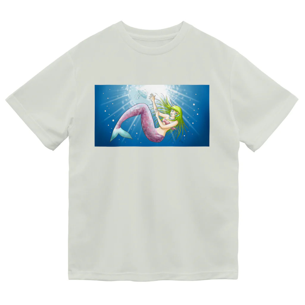 ほしまろずの水中人魚 ドライTシャツ