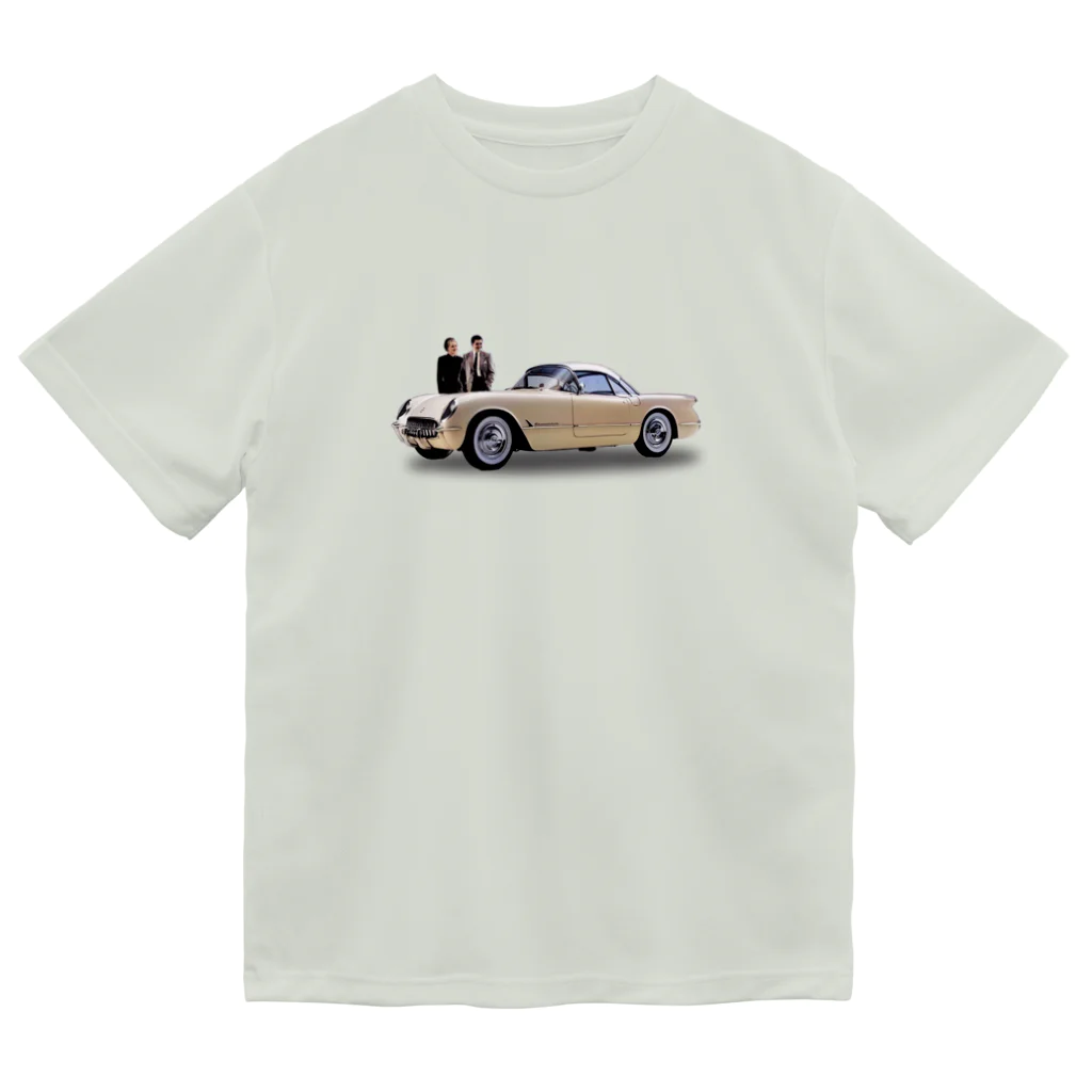 wowwooの54 Corvette Hardtop Dry T-Shirt