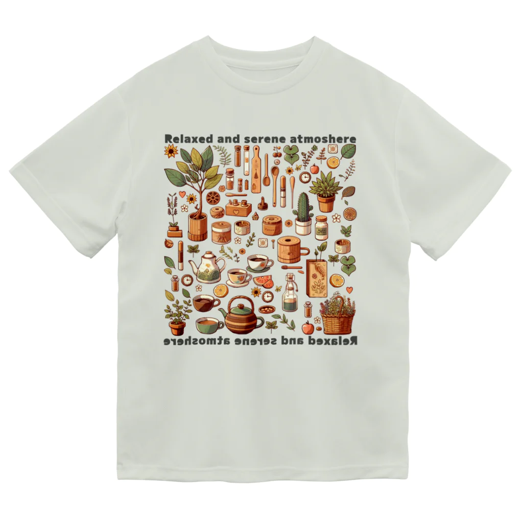 nekosenshiのごちゃごちゃカフェ小物 ドライTシャツ