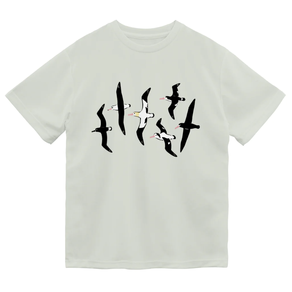 piro piro piccoloのアホウドリたち ドライTシャツ