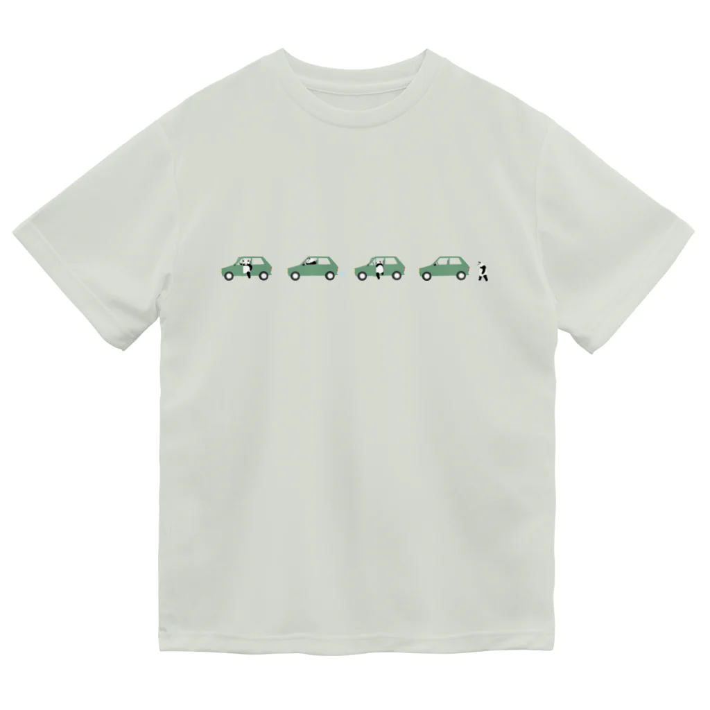 陽魚　YantotoのMidori-pandanori-no ドライTシャツ