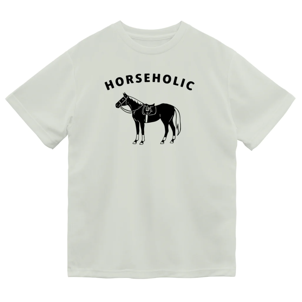 PipopapotanのHORSEHOLIC ウマホリック 馬術 Dry T-Shirt