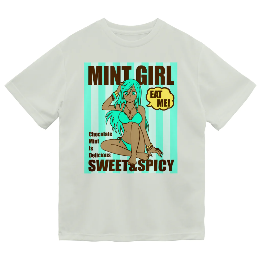 SWEET＆SPICY 【 すいすぱ 】ダーツのMINT GIRL ドライTシャツ