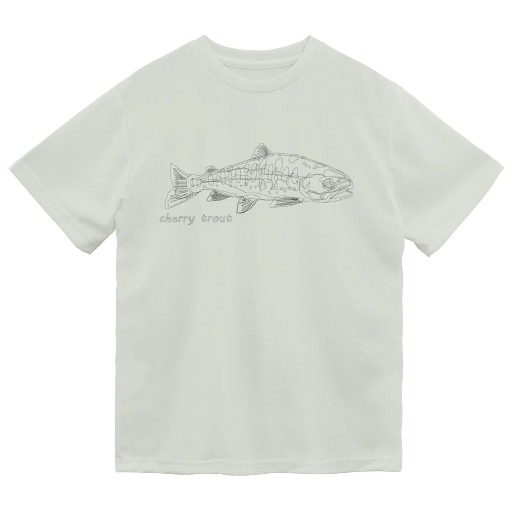 じぇりさんのお店の山女魚 ドライTシャツ