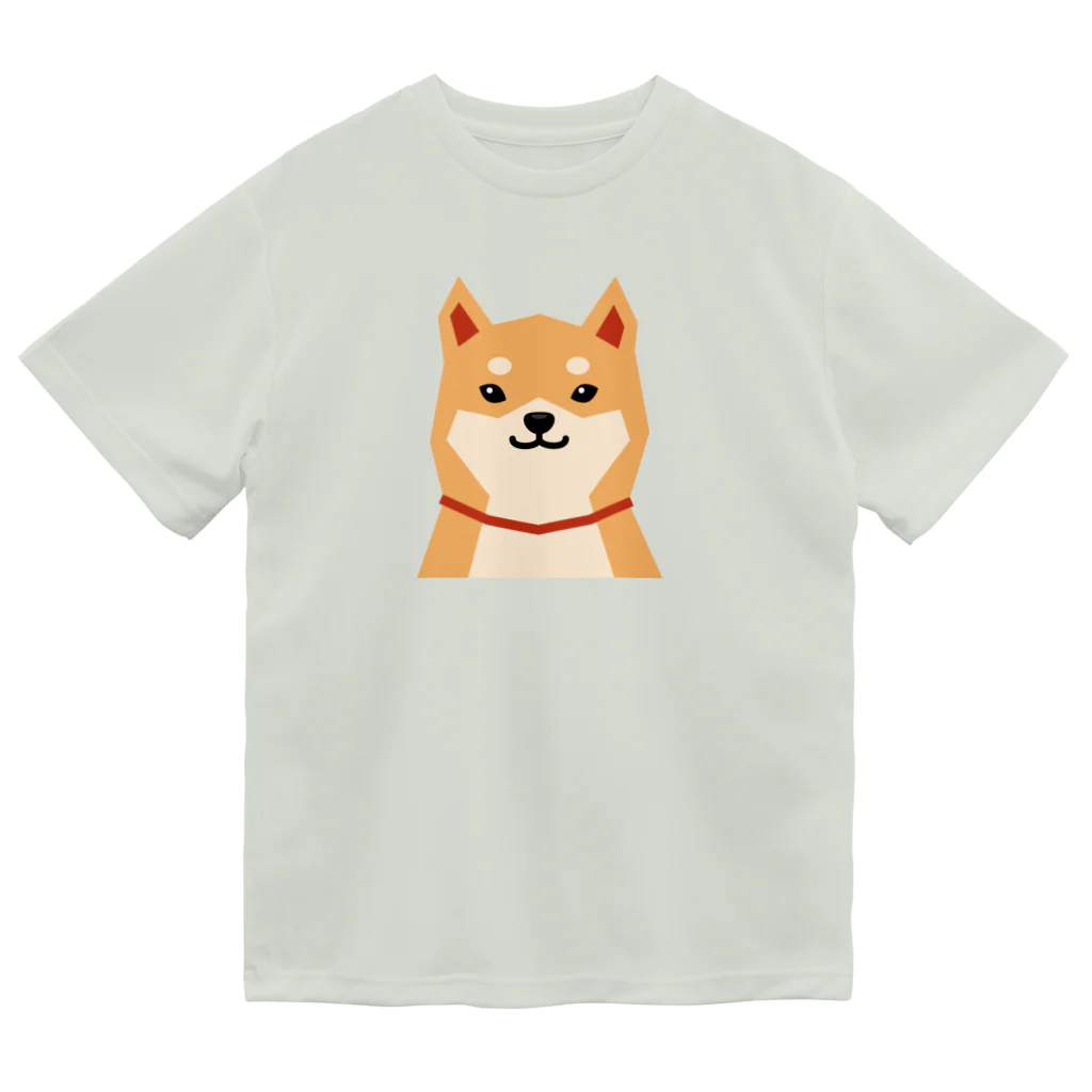 しばじるしデザインのいつもいっしょ（赤柴） ドライTシャツ